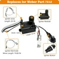 thumbnail image 3 of YAOAWE 7642 Electronic Igniter Kit Replacement Parts for Weber Spirit 210/310 Gas Grill and S/E 210/310/315/320/330 Grill, with up Front Controls (Model Years 2013 and Newer), 3 of 6