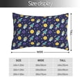 thumbnail image 2 of Yiaed Astronaut Corgi Print Brushed Microfiber Envelope Pillowcases, Standard,Envelope Closure Pillow Cases(No pillow core)-20"x30", 2 of 6