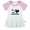 Pink Raglan Dresses, variant on Rise & Shine Mother Cluckers Funny Dresses For Baby, Newborn Babies Skirts, Infant Princess Dress, 0-24M Kids Graphic Clothes (Black Raglan Dresses, 0-6 Months)