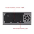 thumbnail image 3 of 3 in 1 12-24V Car Vehicle LED Digital Clock Thermometer Voltmeter, 3 of 8