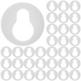 thumbnail image 1 of MasteelfCA 60pcs Keyhole Hangers Picture Frame Mount Keyhole Hanging Hangers Picture Hanging Tool, 1 of 6