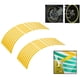 thumbnail image 5 of Pegatizas De Rueda Reflectantes, 16 Piezas De Decoración De Motocicletas Biras De Accesorios Strips Pegatinas Correa Reflectante Para Una Rueda De 16-18 Pulgadas De Automóvil,, 5 of 7