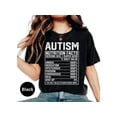 thumbnail image 2 of Autism Nutrition Facts T-Shirt | Support Autism Awareness with Stylish Autism Dad Tee, 2 of 10