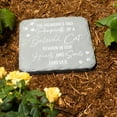 thumbnail image 2 of Pavilion Gift Company 25313 Cat Memorial-7.75" x 7.75" Garden Stone, Light Gray, White, 2 of 7