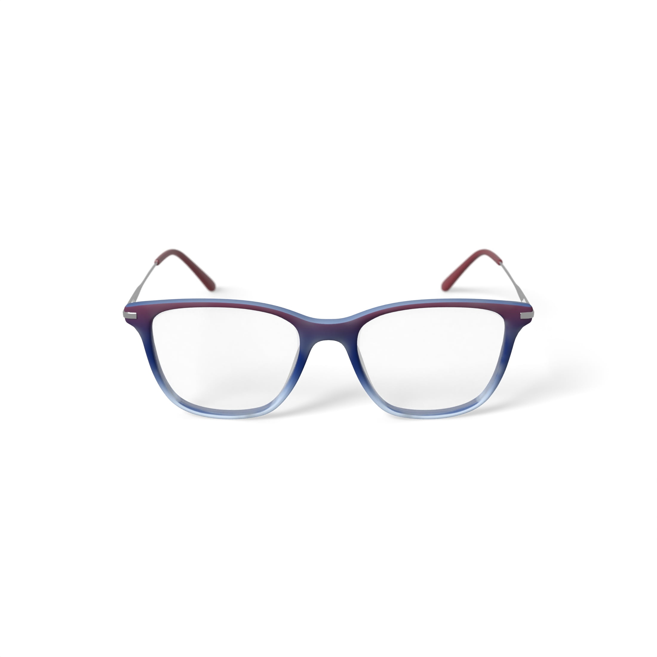 Calvin Klein Women's CK19711G Prescription Eyeglasses with Case, Red/Blue