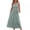 29#a Army Green, variant on Floral Maxi Dresses for Women V Neck Ladies Midi Long Dress A Line Smocked Waisted Casual Summer Spring Clothes Boho Beach Pink XL