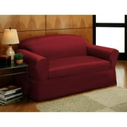 Coco Silk Love Seat Cover, Berry