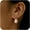 Big Pearl, variant on Pearl Earrings for Women,Dainty Gold Pearl Earrings 14K Gold Plated Stud Earrings Hypoallergenic Small Hoop Earrings for Women Trendy Dangle Earrings Simple Pearl Drop Earrings Gold Jewelry