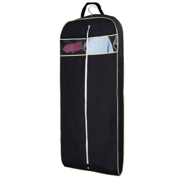 MISSLO 43" Travel Garment Bag for Suit, Dress, Coat, Clothes Garment
