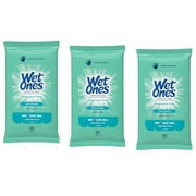 Wet Ones Extra Gentle Sensitive Skin Unscented Hand Wipes, 20 Ea, 3 Pack