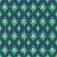 thumbnail image 1 of Ahgly Company Machine Washable Indoor Square Transitional Dark Blue Grey Blue Area Rugs, 4' Square, 1 of 7