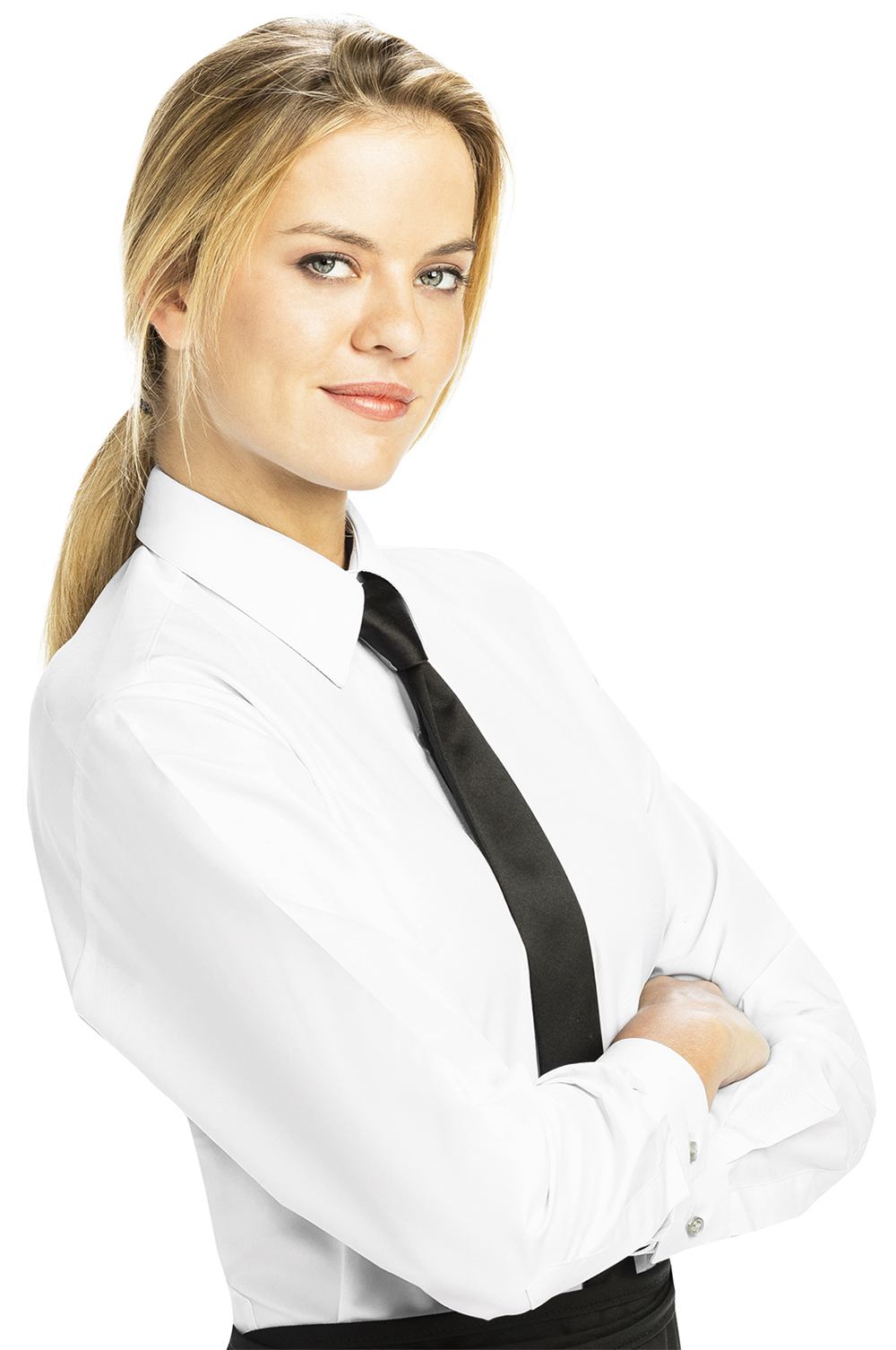 Style Debi Luxe Microfiber Womens Button-Down Shirt Long Sleeve Regular Fit