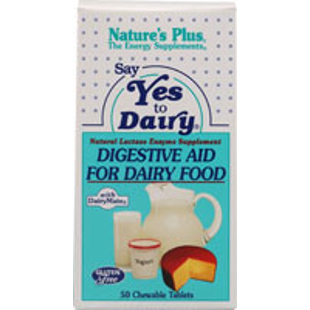 NaturesPlus Say Yes To Dairy 50 Chewable Tablets