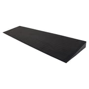 INTBUYING Non-Slip Rubber Threshold Ramp for Doorways Driveways 5.9 x 35.4 x 0.8
