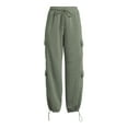 thumbnail image 6 of No Boundaries Women's Juniors Pull On Knit Cargo Joggers, Sizes XS-3XL, 6 of 6