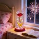 thumbnail image 4 of CaiYueKe LED Rose Night Light with Butterflies Glass Dome Preserved Flower Romantic Gift for Women Valentine's Day Birthday Christmas Home Decor, 4 of 7