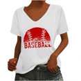 thumbnail image 1 of Birdeem T-Shirt Sans Manches à Col en V Imprimé Mode Décontractée pour Femmes, 1 of 1