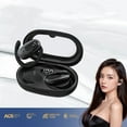 thumbnail image 4 of True Bone Conduction Headphones, Open Ear Earbuds with Ear Hooks, Up to 60H Playtime with Case, Bluetooth 5.3, IP68 Waterproof, Open Ear Headphones for Running, 4 of 9