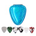 thumbnail image 2 of Coloful Guitar Picks Holder Case Bag con 6 piezas de guitarra de celuloide, 2 of 8