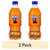(2 pack) Fanta Orange Soda Pop Bottle, 20 fl oz