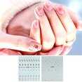 thumbnail image 1 of Cuadros Decorativos Nail Art Set Stickers Stickers Kit Love 4 Hojas para Niños Niñas (A) Wdftyju embutido en tela, 1 of 3