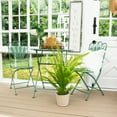 thumbnail image 5 of Nearly Natural 3ft. UV Resistant Artificial Boston Fern Potted Plant with Real Touch Leaves (Indoor/Outdoor), 5 of 7