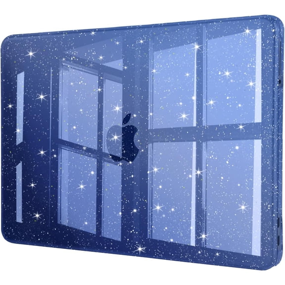 MOSISO Compatible with MacBook Neo Case 13 inch 2026 A3404 A18 Pro Chip Sparkly Glitter Protective Hard Shell Case Cover