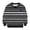 Black, variant on Kids Striped Sweatshirt Long Sleeve Stretch Crewneck Pullovers for Boys (Red)