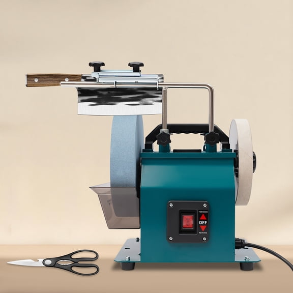 Electric Knife Sharpener Water-cooled Grinder Bench Wet Stone Grinding Machine
