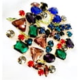 thumbnail image 1 of Yazoeia 50 Pcs Mix Shapes Sew On Crystal Rhinestone, Claw Flatback Crystal Rhinestones, Flatback Claw Setting Glass Sew On Crystal Rhinestone for DIY Crafts, Clothes, Costume, Dress, and, 1 of 5