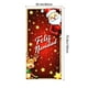 thumbnail image 3 of Thridimensional Christmas Door Cover Flag Snowman Christmas Tree Santa Claus Realistic Door Cover Exquisite Door Flag, 3 of 6