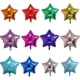thumbnail image 1 of Globo de película de aluminio, globo de boda, globo de fiesta de cumpleaños, globo de 18 pulgadas con diseño de estrella de cinco puntas, 50 unidades, 1 of 5