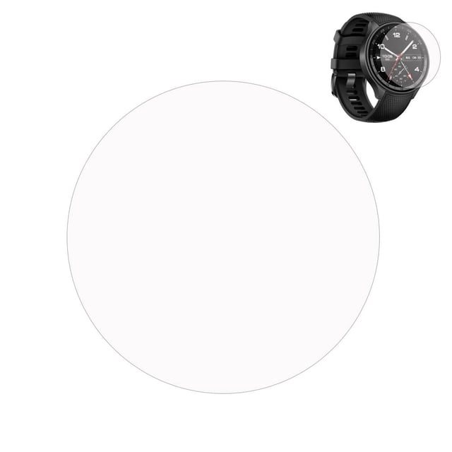 Wartleves Protector de pantalla para reloj inteligente OnePlus Watch 2R, vidrio templado, protector D1῀