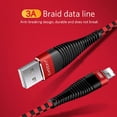thumbnail image 4 of Methold Cable micro USB 3A Línea de datos USB de carga rápida para cable de carga Teléfono y Comunicación, 4 of 6