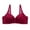 Burgundy, variant on Elainilye Fashion Womens Bras No Underwire Full Support Traceless Plus Size Sports Bra Non-Slip Underwear Yoga Bra Everyday Bras,Beige