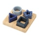 thumbnail image 3 of Baby Toys Silicone Blocks & Wood Pad Jigsaw Puzzle Games TYRY.HU 3D Puzzle Montessori Toys Sorting Math Preschool Educational Teether Toy Geometry Early Learning For Kids Toddler Babies Motor Skills, 3 of 5