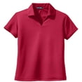 thumbnail image 4 of Sport-Tek L469 Ladies Dri-Mesh V-Neck Polo Shirt, Womens Polo Shirts, 4 of 5