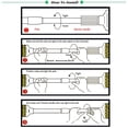 thumbnail image 5 of Telescopic Stainless Steel Shower Rod Curtain Rods No Drilling, 67-117cm, 5 of 5