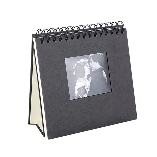 SIfdSeng Desktop Photo Album and Calendar with Self Laminated Pages for Memorable Display