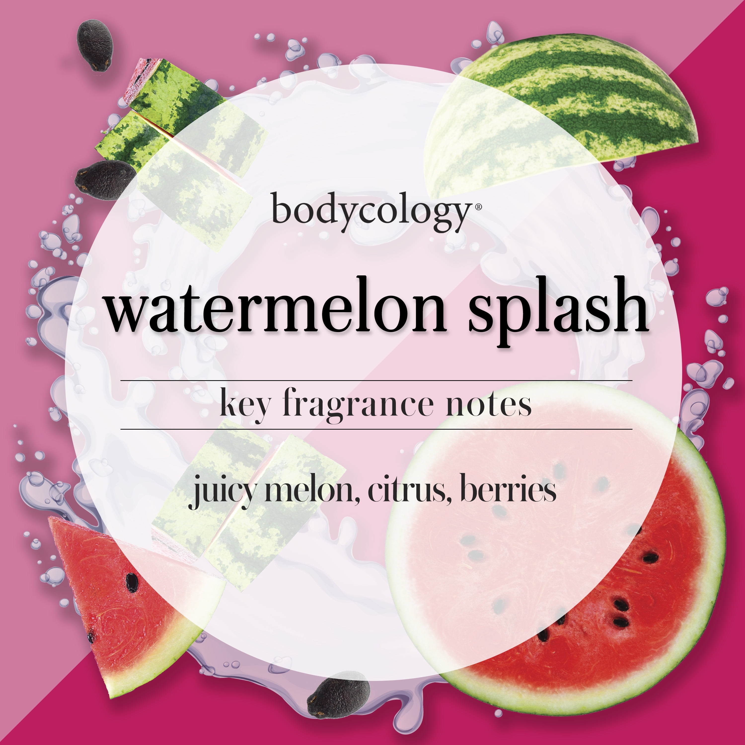 Bodycology Exfoliator Watermelon Splash Scented Body Scrub