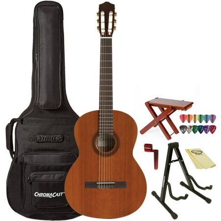 Cordoba C5 Acoustic Guitar with ChromaCast Acoustic Guitar with ChromaCast Gig Bag and Accessories