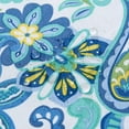 thumbnail image 6 of Fabric Tablecloth, Corfu Mediterranean Blue Paisley, 60 x 102 Inch, Indoor Outdoor Stain and Water Resistant Heavy Weight Table Cover, Shabby Chic Blue Floral, 6 of 6