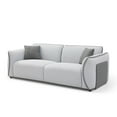 thumbnail image 7 of 86.22" Modern 3 Seat Cloud Couch, Deep Seat Curved Couch, Oversized Couch Sofas for Living Room, Apartment, Truck Delivery In 2-3 Weeks, Grey, 7 of 7