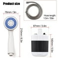 thumbnail image 5 of Portable Camping Shower Outdoor Camp Shower Pump, Upgrade Electric Rechargeable Portable Camping Shower, for Camping Beach Swimming Outdoor Traveling Hiking Car Washing Pet Cleaning, 5 of 8