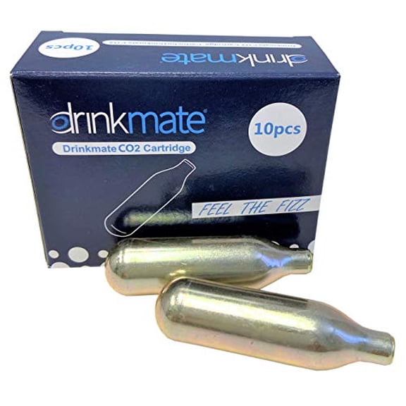 Drinkmate 8g CO2 Soda Chargers, 10 Pack