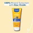 thumbnail image 2 of Loción Solar Mineral para Bebés Mustela SPF 50 Amplio Espectro Resistente al Agua Sin Fragancia 3.38 fl oz, 2 of 9