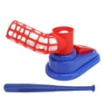 thumbnail image 1 of Baseball Pitching Machine, Plastic Parent Child Interactive Kids Baseball Pitching Machine Telescopic Baseball Bat  for Outdoor, 1 of 7