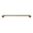 thumbnail image 3 of Amerock Arrondi 24 in (610 mm) Double Towel Bar in Brushed Bronze/Golden Champagne, 3 of 6