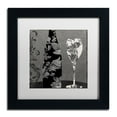 thumbnail image 2 of Trademark Fine Art "Vin Elegant II" Canvas Art by Color Bakery White Matte, Black Frame, 2 of 4