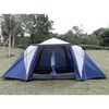 Waterproof 210D 6-8 Person Dome Tent 2 rooms Camping Automatic Instant  Hiking Tent with Shelter Family Tent